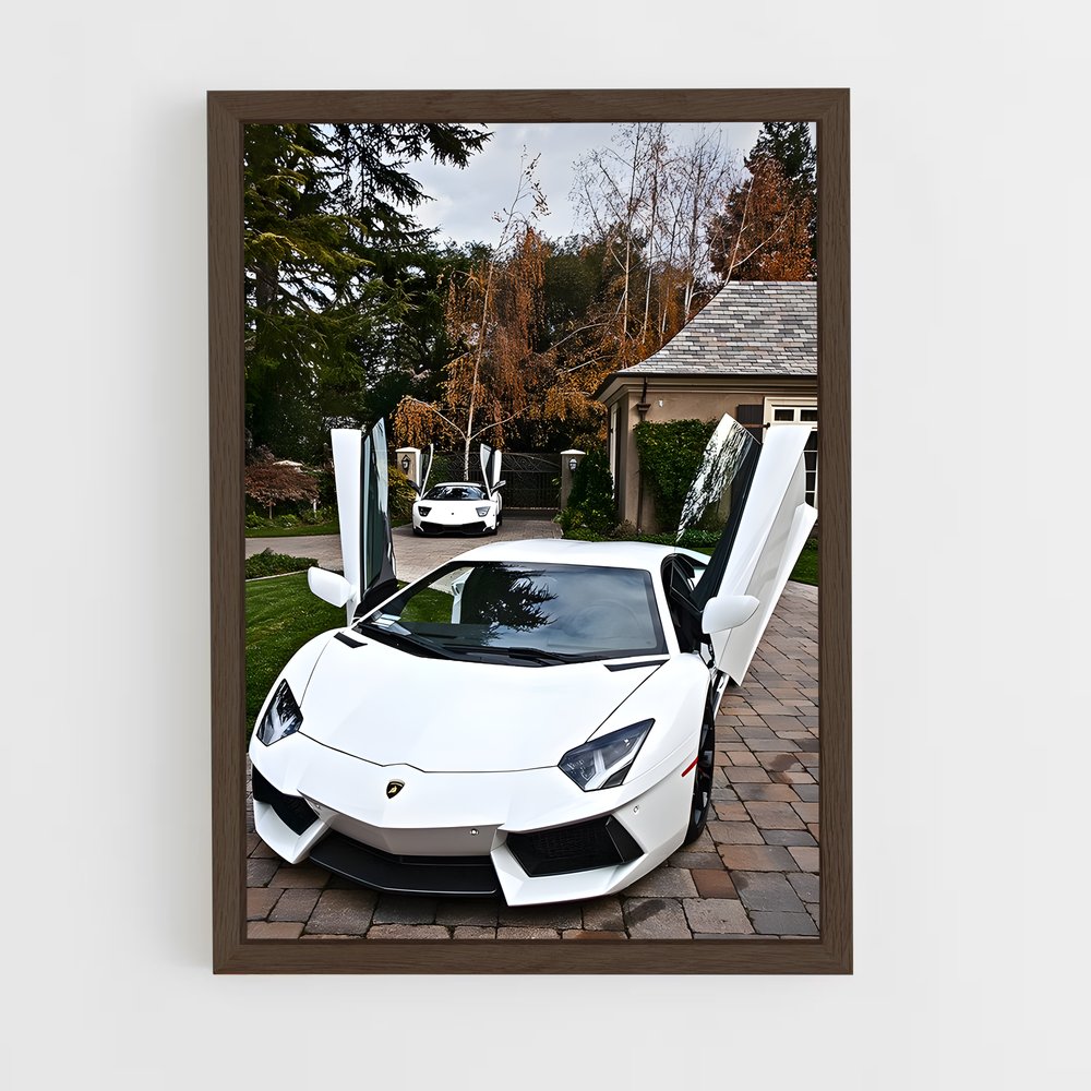Poster Aventador Votre – affiche Lamborghini (vue 5)